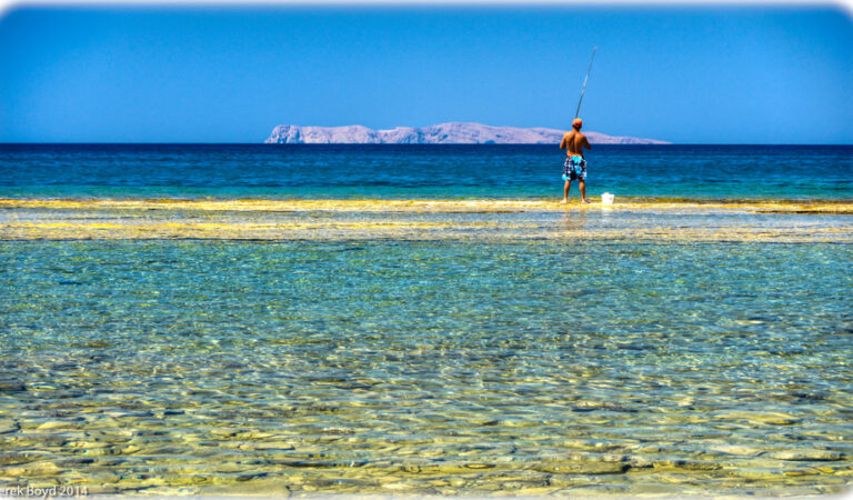 “Greek fishermen can walk on water”, Petras, Sitia